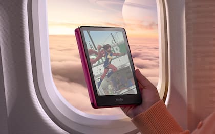 Amazon presentó un Kindle con una pantalla de tinta electrónica color de 7 pulgadas