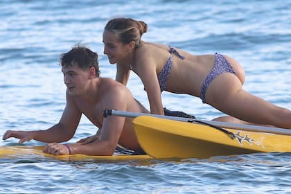 Ambar de Benedictis en el verano con quien fuera su novio, Ignacio ‘Nacho’ Pampín