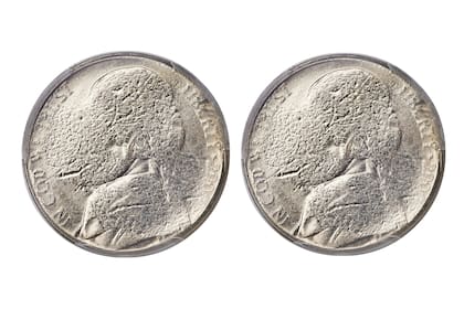 Ambas caras de la moneda muestran la misma imagen