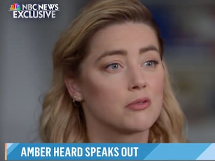 Amber Heard en la primera entrevista tras el juicio con Johnny Depp