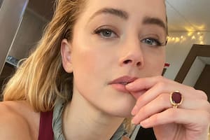 La felicidad de Amber Heard al anunciar el nacimiento de sus mellizos