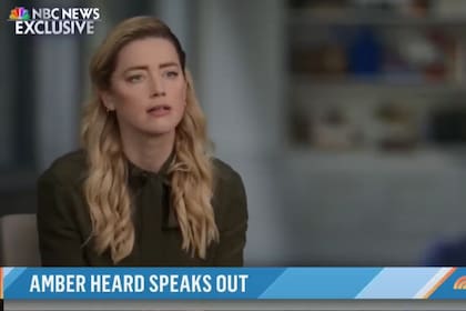 Amber Heard habló para el programa Dateline de la NBC, fue su primera aparición pública tras el veredicto que favoreció a Johnny Depp en el juicio por difamación