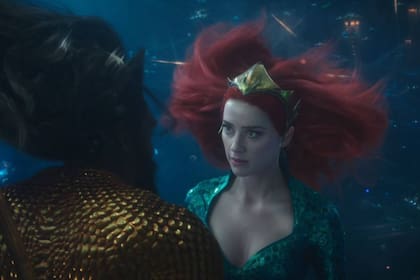 Amber Heard se puso en el papel de Mera en la película Aquaman 