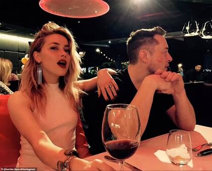 Amber Heard y Elon Musk salieron en 2016 (Crédito: Instagram/@amberheard)