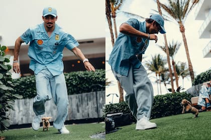 Ambos aparecieron mientras jugaban