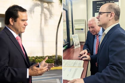 Ambos candidatos enfatizan sus profundos lazos con la comunidad - Regalado creció en Shenandoah mientras Rosado es hijo de exiliados cubanos