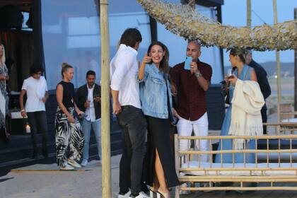 Ambos festejan sus respectivos cumpleaños con una gran fiesta en José Ignacio