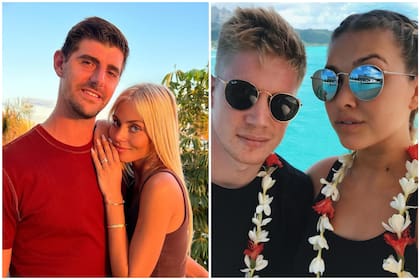 Ambos jugadores de la selección de Bélgica están en pareja con diferentes mujeres a Lijnen