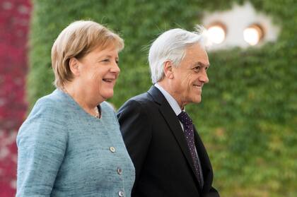 Ambos presidentes están reunidos en Alemania