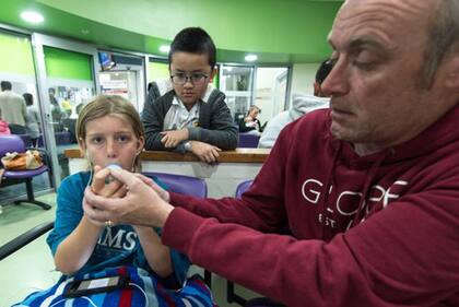 Víctimas del asma de las tormentas eléctricas de 2016 inundaron las salas de urgencias en los hospitales de Melbourne, Australia.