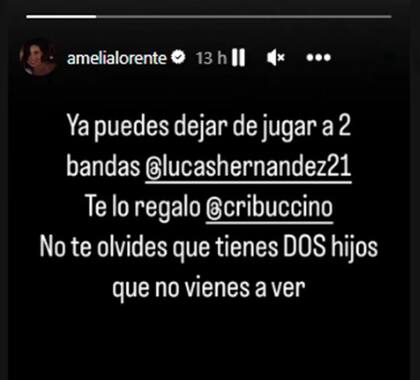 Amelia Lorente apuntó contra Lucas Hernández y revolucionó las redes sociales