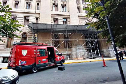 Amenaza de bomba en Tribunales