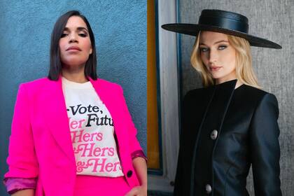 America Ferrera y Sophie Turner analizan mudarse al Reino Unido