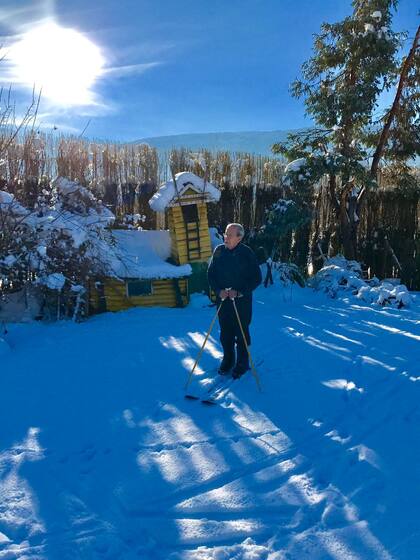 Américo Astete recuerda cómo fueron los comienzos del esquí en San Martín de los Andes