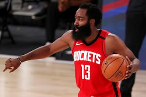 NBA de lujo: James Harden marcó 49 puntos y Houston ganó un clásico inolvidable