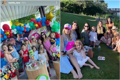Amigos y familiares estuvieron presentes en el cumpleaños del hijo de Wanda Nara