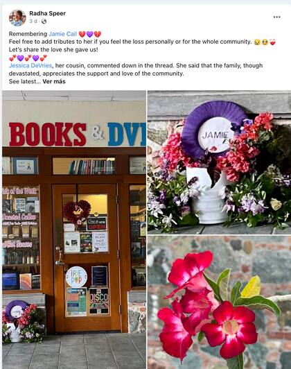 Amigos y familiares se despiden de Jamie Cail