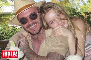 Las idílicas y fabulosas vacaciones de la familia Beckham en Las Bahamas