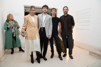 Amparo Díscoli, Matías Carbone, Alejo Pichot y Leopoldo Mones Cazón