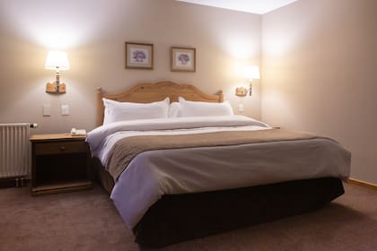 Amplio y clásico así es el espíritu de las habitaciones del Wyndham Garden Ushuaia