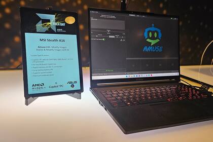 Amuse corriendo en una MSI con los nuevos chips de AMD