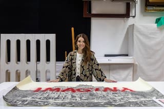 La artista portuguesa Ana Aragão presenta sus dibujos en La Boca