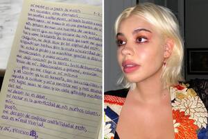 La reacción de Anna Chiara del Boca tras la falta de mérito dictada en la denuncia contra su padre