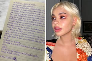La reacción de Anna Chiara del Boca tras la falta de mérito dictada en la denuncia contra su padre