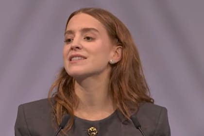 Ana Corina Sosa Machado recibió el Premio Nobel de la Paz en nombre de su madre