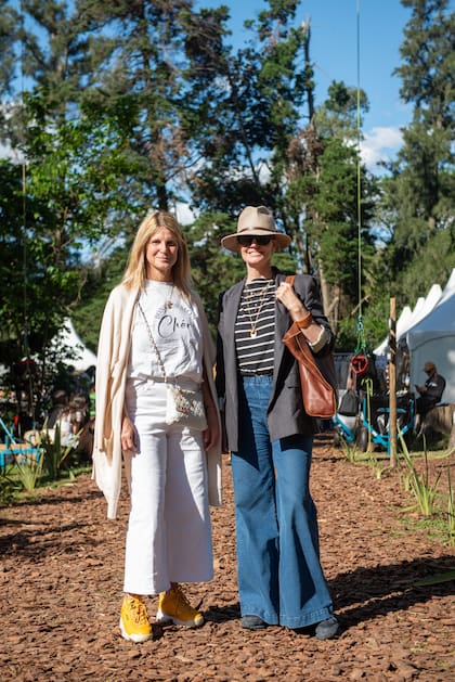 Ana Cristiani y Magda Frola.