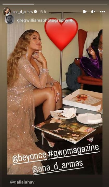 Ana de Armas compartió la historia de Beyoncé
