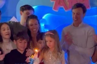 Las imágenes del soñado cumpleaños de Anita y el reencuentro de Pampita y García Moritán