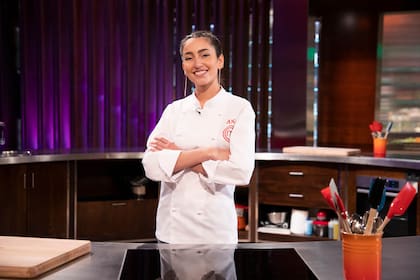 Iglesias preparó un "alfajor deconstruido" para el certamen