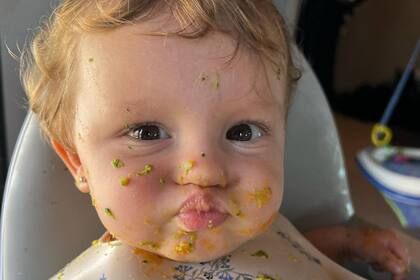 Ana llena de ternura (Foto Instagram @anagarciamoritan)