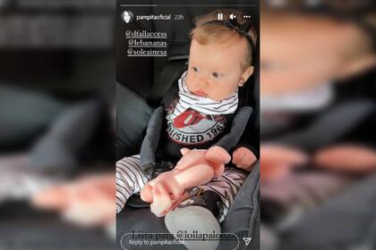 Ana lució un especial look acorde al evento (Foto Instagram @pampitaoficial)