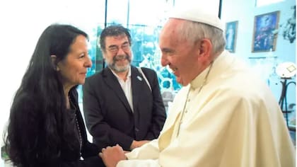Ana María fue recibida por Francisco durante su visita a Paraguay en 2015