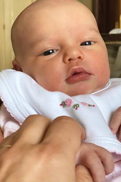 Ana nació el 22 de julio pasado y pesó 3.190 kilos