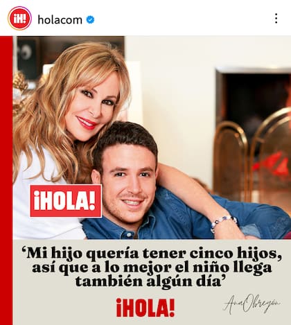 Ana Obregón contesta todas las preguntas en su exclusiva con la revista.