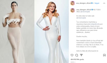 Ana Obregón hizo un contundente descargo en Año Nuevo