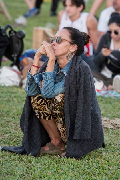 Ana Paula Dutil fue a ver el show de Dante Ortega.