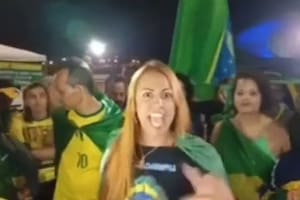 Ana Priscila Azevedo, una de las mujeres acusadas de organizar la manifestación del domingo en Brasilia