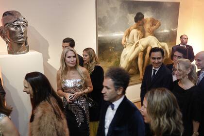 Ana Rusconi, una de las presentes en la gala anual de Amigos del Bellas Artes