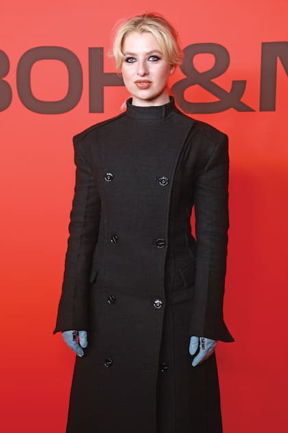 Anaïs posa durante
la última edición
de la Semana de la
Moda de Londres