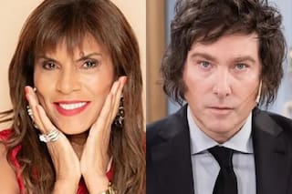 Anamá Ferreira apoyó la postulación presidencial de Javier Milei y tuvieron un efusivo ida y vuelta