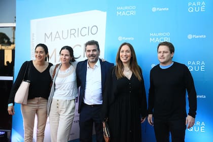 Anastasia Peralta Ramos, Gabriela Besana, Cristian Ritondo, María Eugenia Vidal y Alex Campbell. 