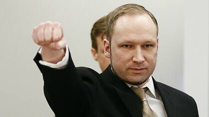 Anders Behring Breivik, que mató a 77 personas en 2011, se declaró confeso neonazi