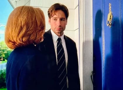 Anderson y Duchovny se reconciliaron cuando se inició el revival de la serie entre 2016 y 2018