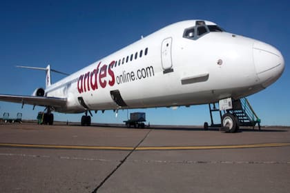 Andes proyecta usar solo uno de sus cinco aviones en una primera etapa
