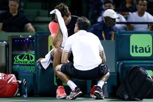 El coach de Raonic acusa: "Del Potro actúa lesiones"