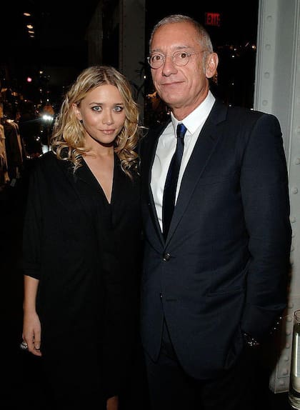 Andic junto a la actriz Ashley Olsen en una imagen de 2008